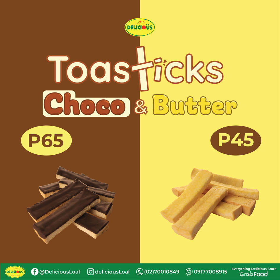 Choco &amp; Butter Toasticks promotional ad