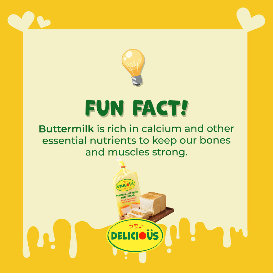 Delicious Premium Japanese Loaf Fun Fact