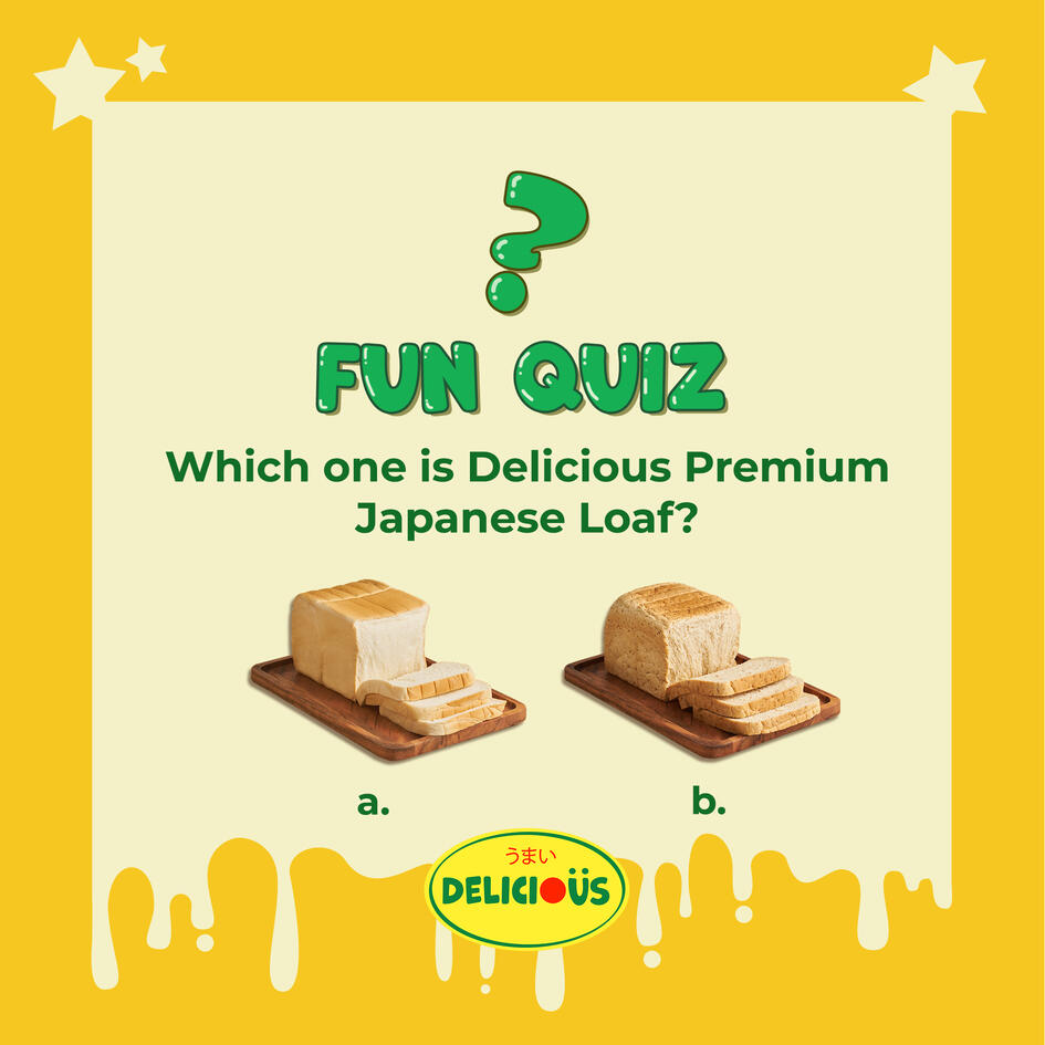 Delicious Premium Japanese Loaf fun quiz