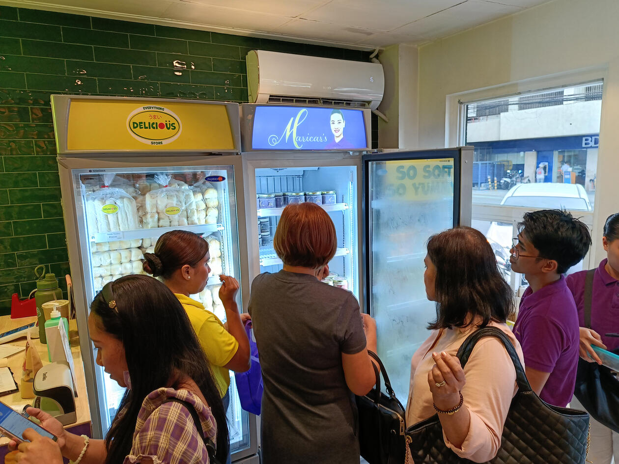 Maricar's Meet &amp; Greet event at Everything Delicious Store E. Rodriguez Sr. Ave. branch on 26 March 2025.