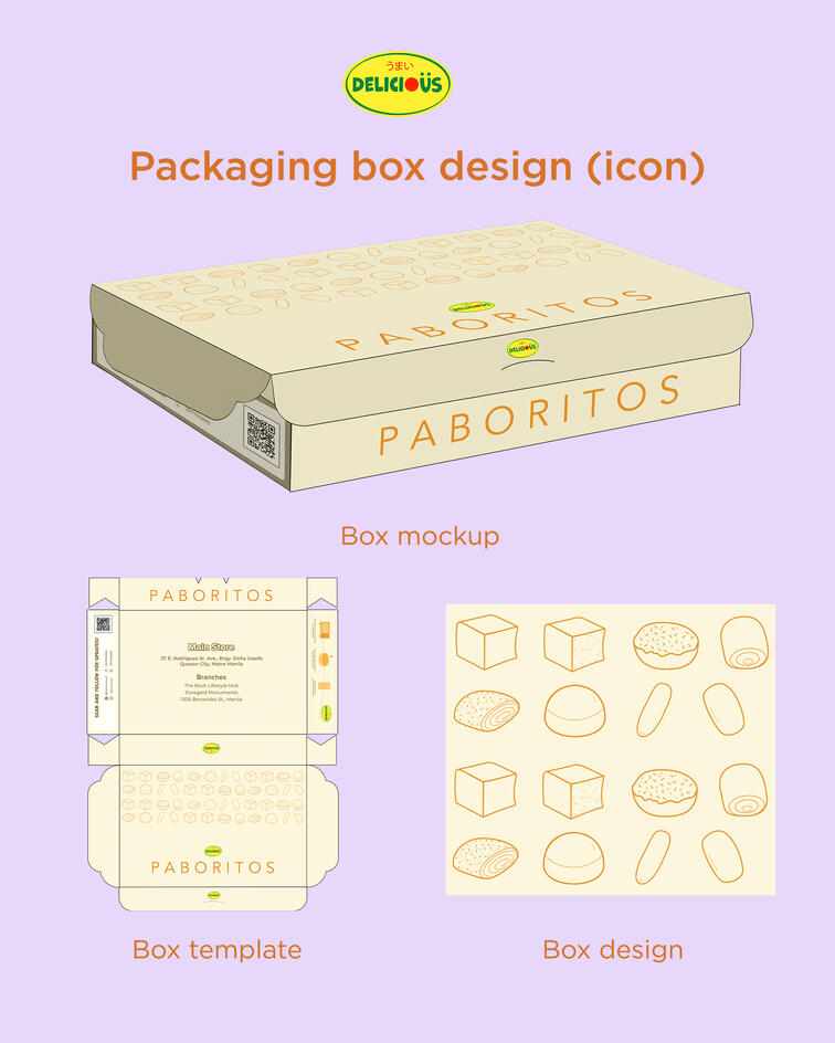 Packaging box design - light version (proposed)