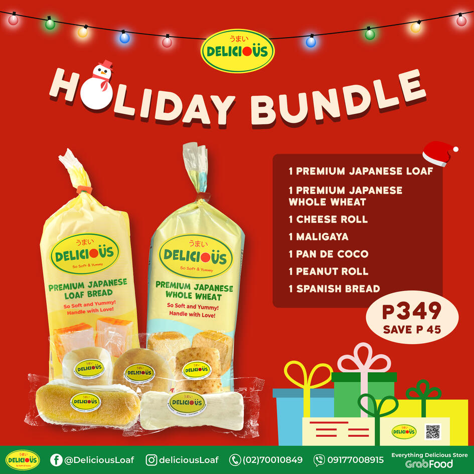 "Holiday Bundle" promo